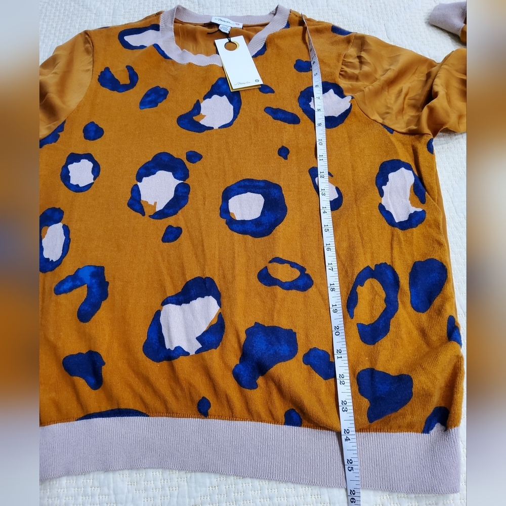 3,1 Phillip Lim for Target Animal Print Blouse Size XL - Picture 10 of 11